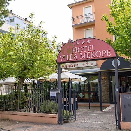 Hotel Villa Merope Римини Экстерьер фото