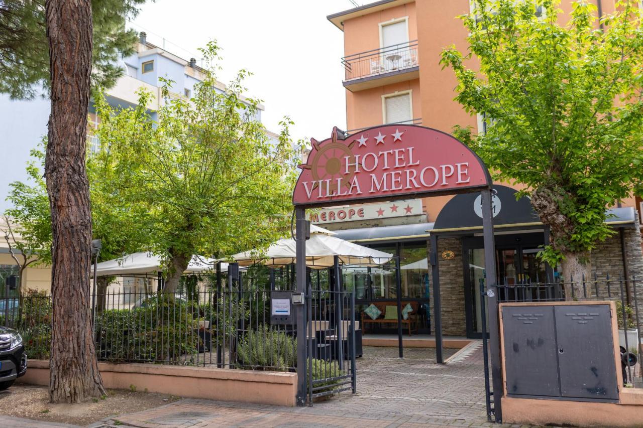 Hotel Villa Merope Римини Экстерьер фото